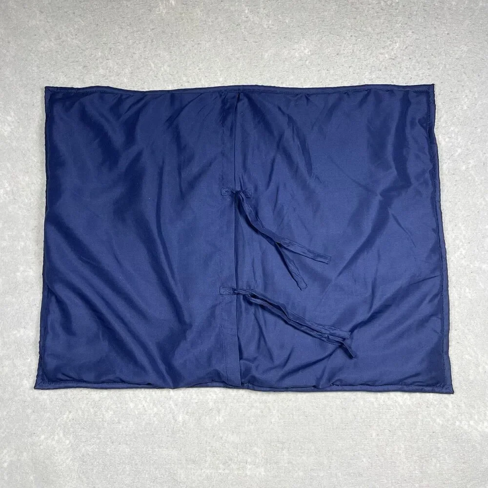 Pottery Barn Kids Standard Pillowcase One Size Navy Blue Polyester